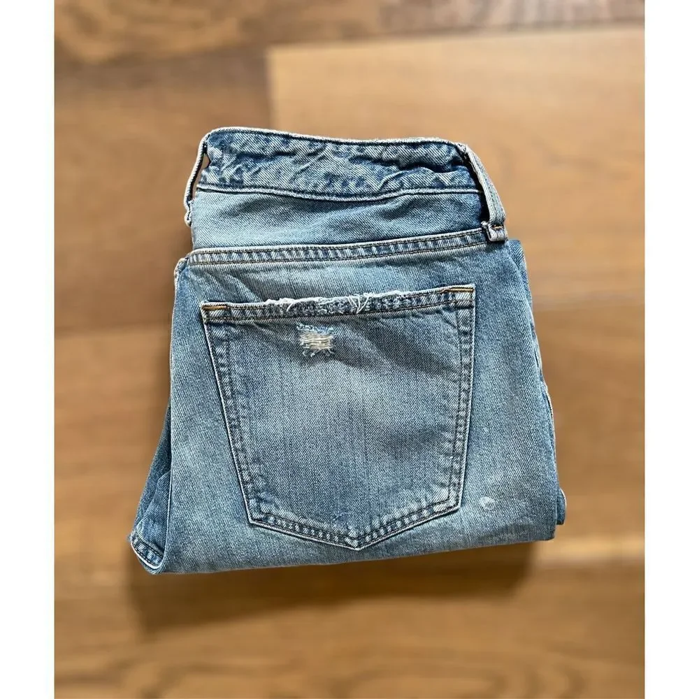 Abercrombie & Fitch Ames Low Rise Slim Boyfriend Jean
